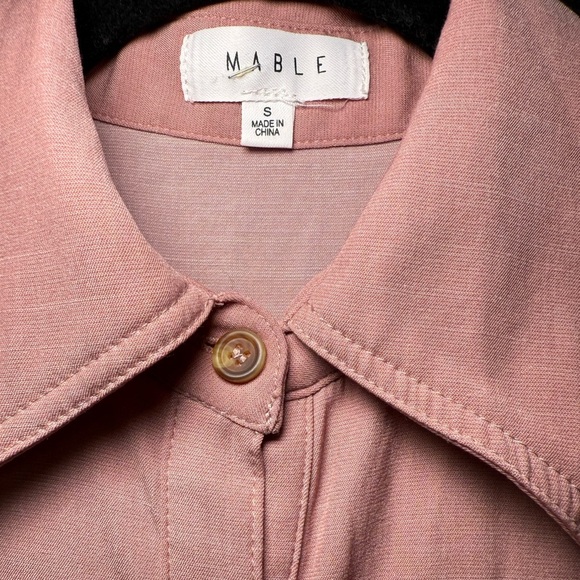 Anthropologie Mable Boheme Shirt Tie Dress size S - Picture 6 of 14